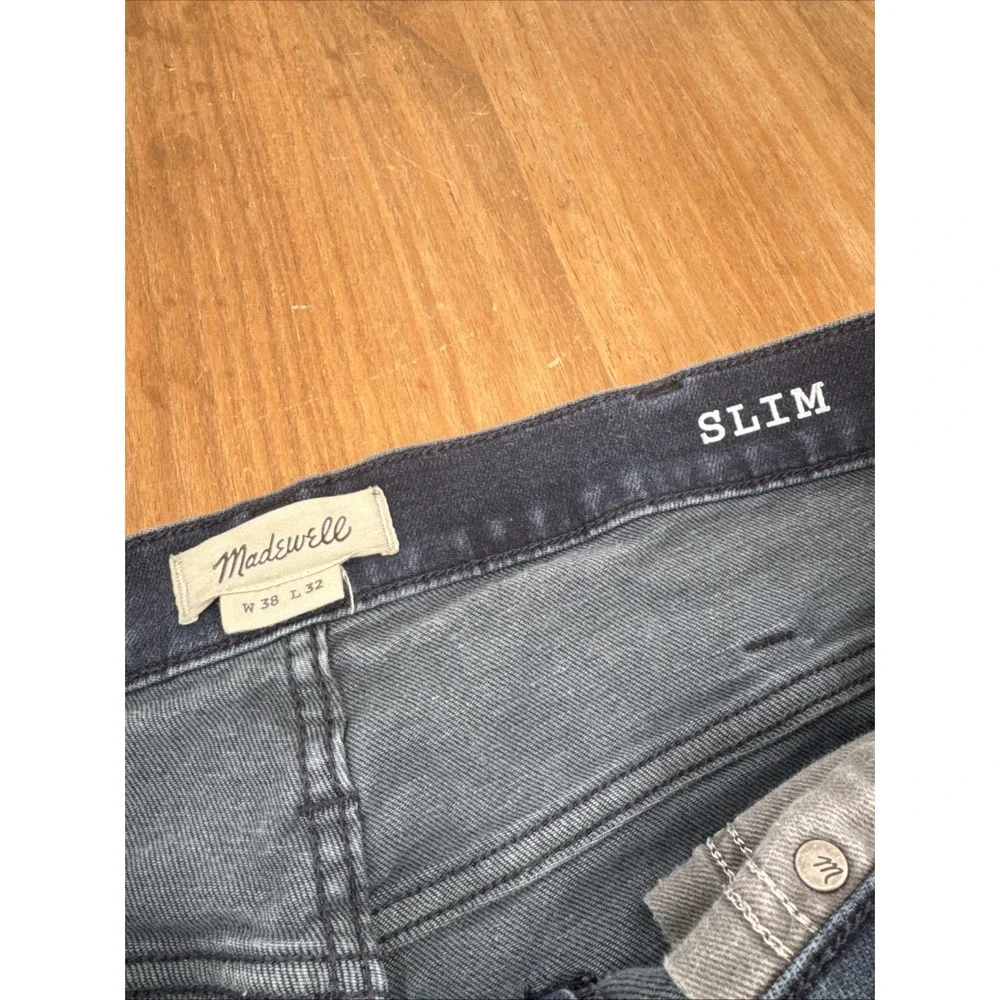 Madewell‎ Men's Slim Fit Jeans 38X32 (38x31) Blue Paxson Wash NG297 Casual Denim